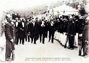 Blida - Voyage President Loubet - 1903